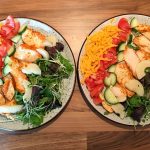 Healthy salads