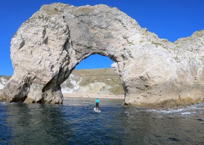 SUP Stand Up Paddle Boarding Durdle Door