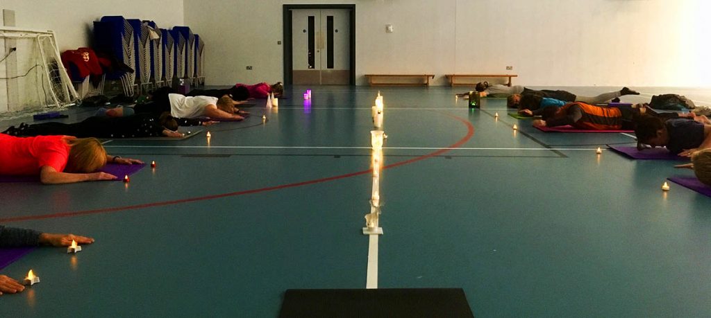 Candle lit Pilates classes in Folkestone
