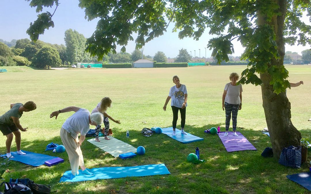 Outdoor Pilates in Hythe