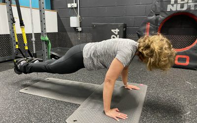 Jane using the TRX Suspension Training System