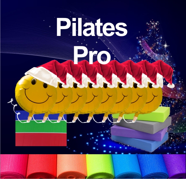 Pilates Pro Gift Package (8 classes + mat, block, band)