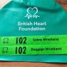 Jane Mackenzie swims pier to pier for the British Heart Foundation.